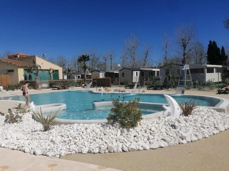 Mobil Home Familial Neuf De 2024 Pour 8 Personnes Valras-Plage Exteriér fotografie